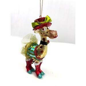Funky Giraffe Ornament Christmas Ornament Holiday Robert Stanley